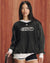Club V Neck Sweatshirt - Black