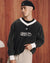 Club V Neck Sweatshirt - Black