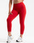 Ascend Pocket Leggings 23" - Scarlet Red