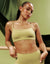 Lycra Seamless Sports Bra - Olive