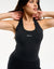 Echt Midriff Singlet - Black