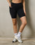 Ascend Pocket Mid-Waist Shorts 8" - Black