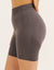 Arise Scrunch Mid-Waist Shorts - Slate Grey