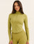 Athlete Crop Jacket - Olive