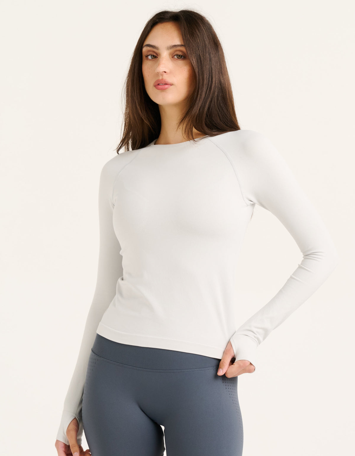 Tempo Pulse Compression Long Sleeve - Glacier